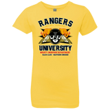 T-Shirts Vibrant Yellow / YXS Rangers U Black Ranger Girls Premium T-Shirt
