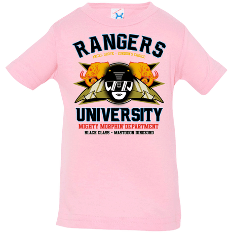 T-Shirts Pink / 6 Months Rangers U Black Ranger Infant Premium T-Shirt