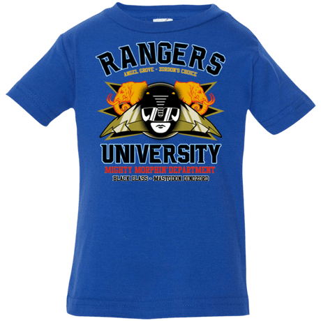 T-Shirts Royal / 6 Months Rangers U Black Ranger Infant Premium T-Shirt