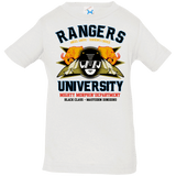 T-Shirts White / 6 Months Rangers U Black Ranger Infant Premium T-Shirt