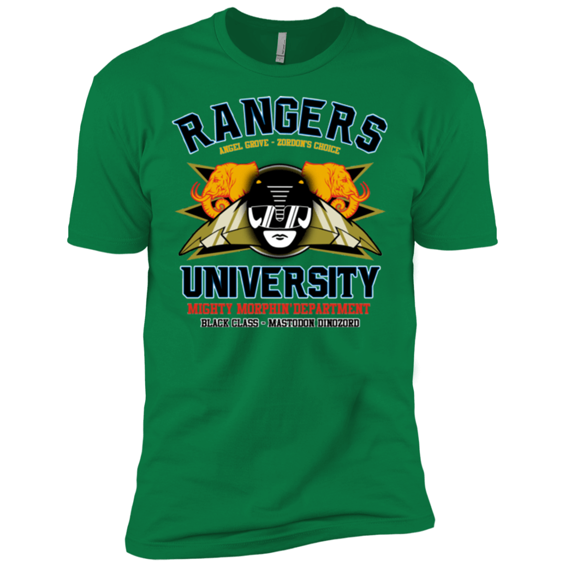 T-Shirts Kelly Green / X-Small Rangers U Black Ranger Men's Premium T-Shirt