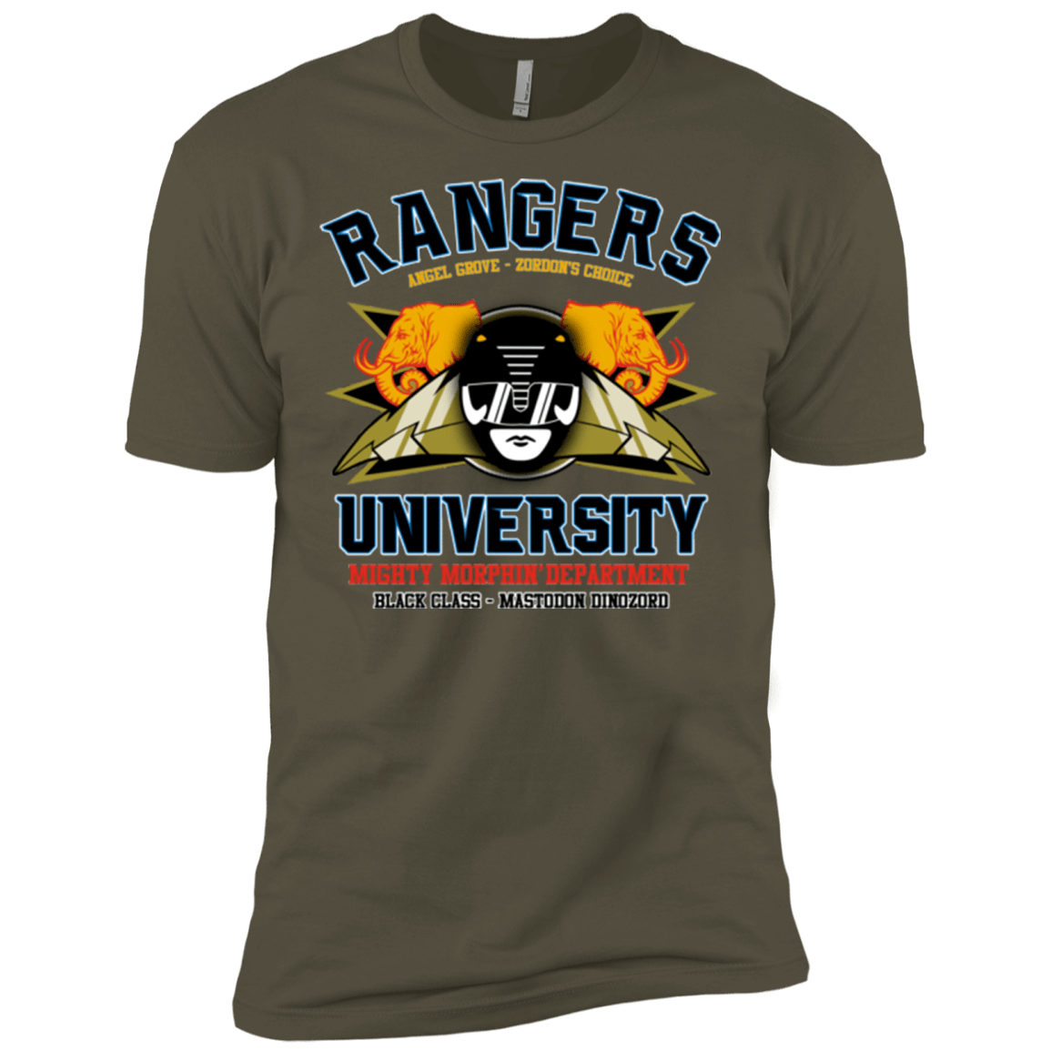 T-Shirts Military Green / X-Small Rangers U Black Ranger Men's Premium T-Shirt