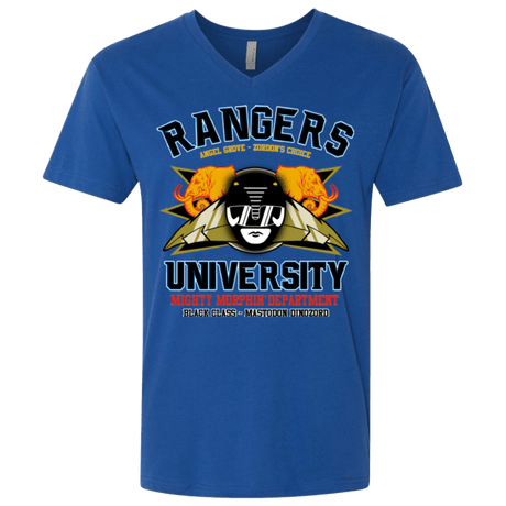 T-Shirts Royal / X-Small Rangers U Black Ranger Men's Premium V-Neck