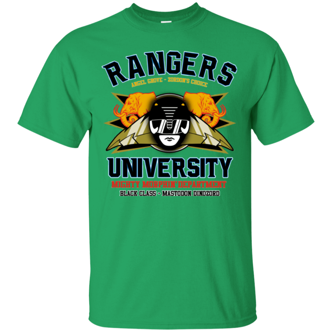 T-Shirts Irish Green / Small Rangers U Black Ranger T-Shirt