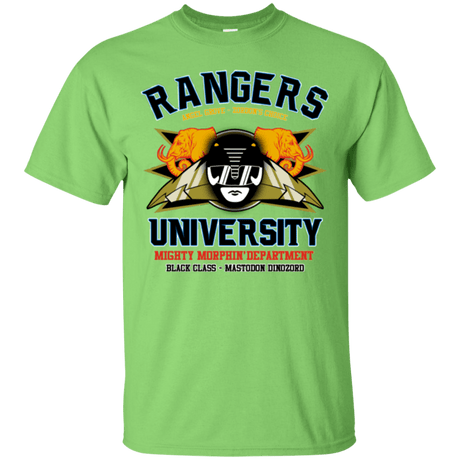 T-Shirts Lime / Small Rangers U Black Ranger T-Shirt