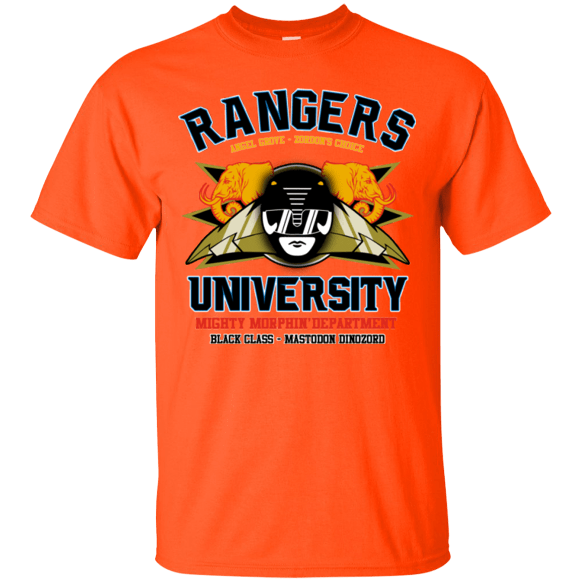 T-Shirts Orange / Small Rangers U Black Ranger T-Shirt