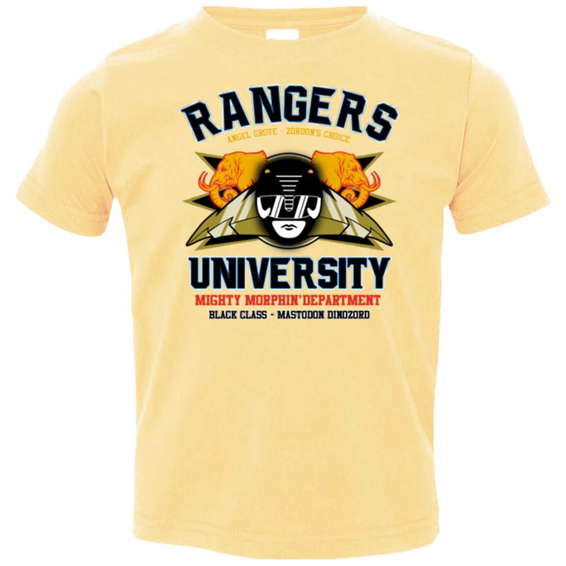 T-Shirts Butter / 2T Rangers U Black Ranger Toddler Premium T-Shirt