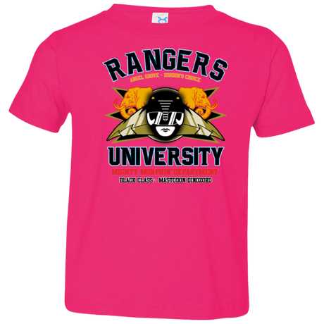 T-Shirts Hot Pink / 2T Rangers U Black Ranger Toddler Premium T-Shirt