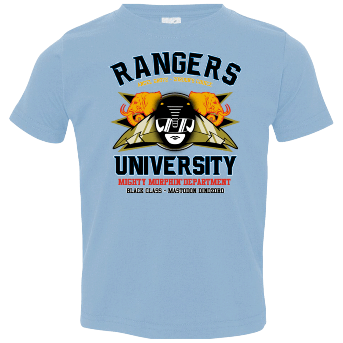 T-Shirts Light Blue / 2T Rangers U Black Ranger Toddler Premium T-Shirt