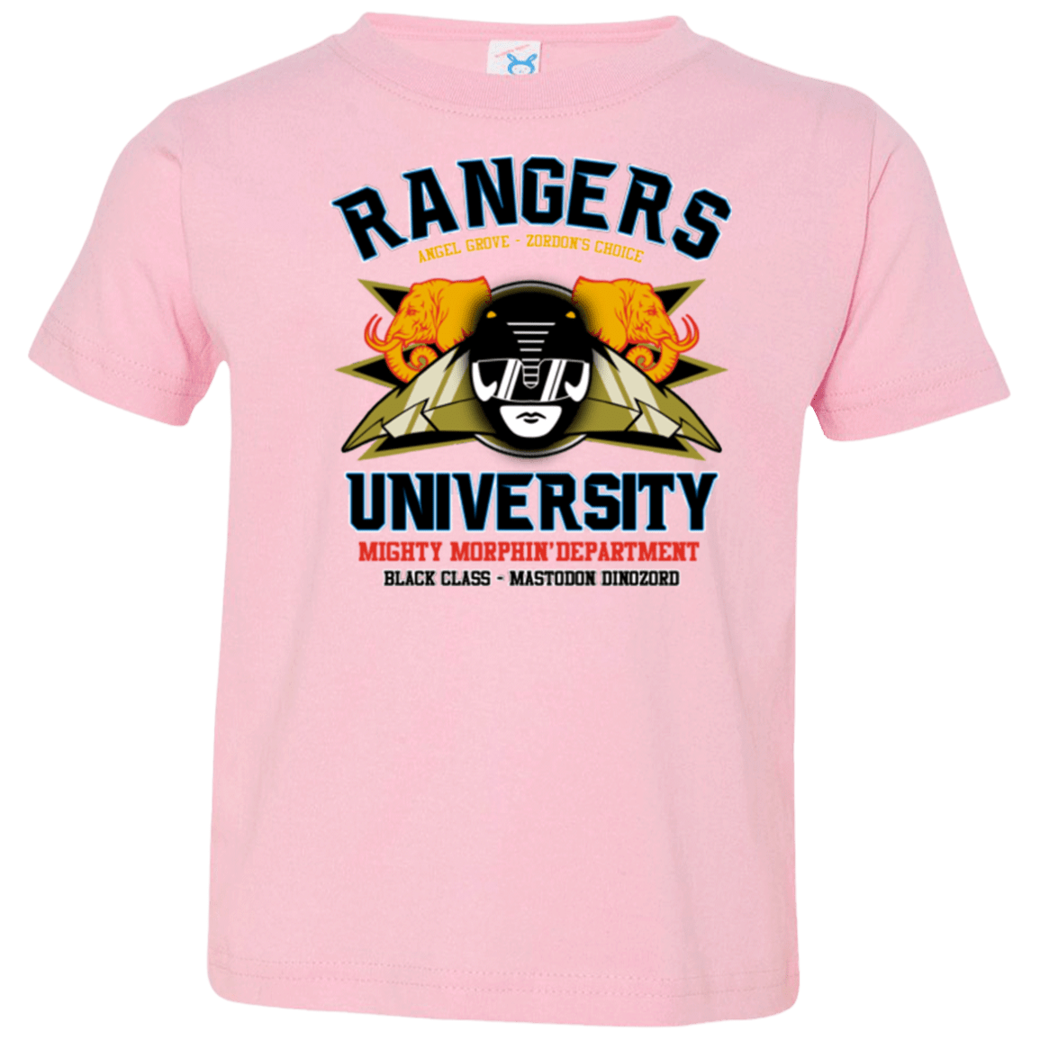 T-Shirts Pink / 2T Rangers U Black Ranger Toddler Premium T-Shirt