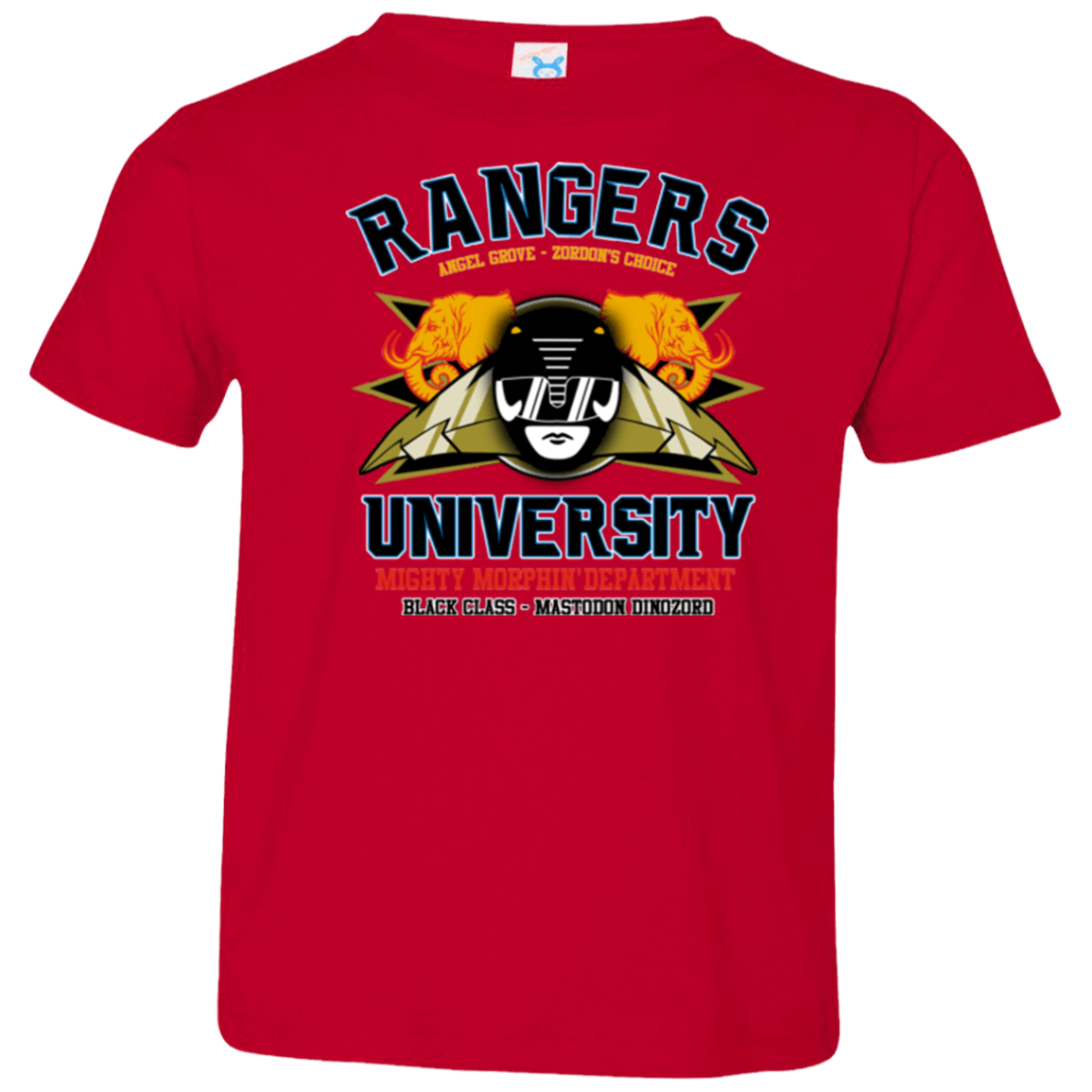 T-Shirts Red / 2T Rangers U Black Ranger Toddler Premium T-Shirt