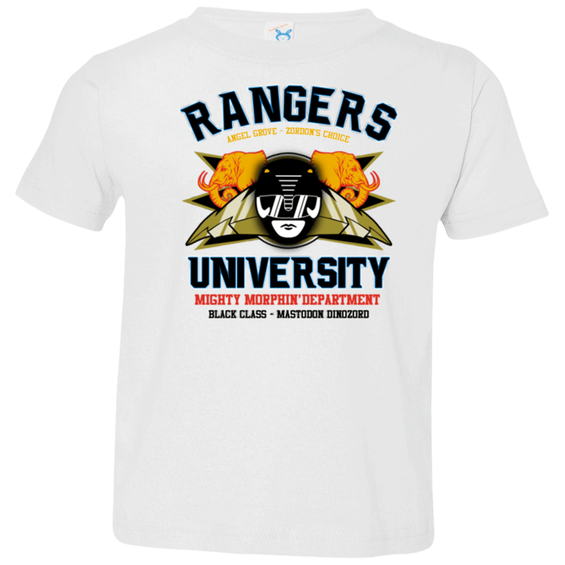 T-Shirts White / 2T Rangers U Black Ranger Toddler Premium T-Shirt