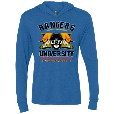 T-Shirts Vintage Royal / X-Small Rangers U Black Ranger Triblend Long Sleeve Hoodie Tee