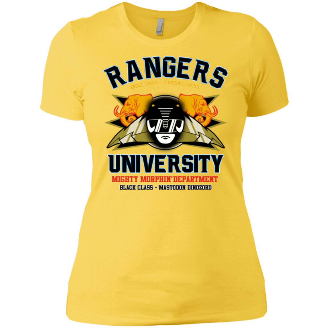 T-Shirts Vibrant Yellow / X-Small Rangers U Black Ranger Women's Premium T-Shirt