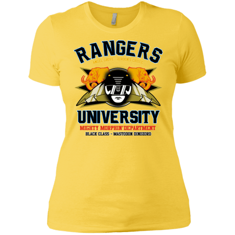 T-Shirts Vibrant Yellow / X-Small Rangers U Black Ranger Women's Premium T-Shirt