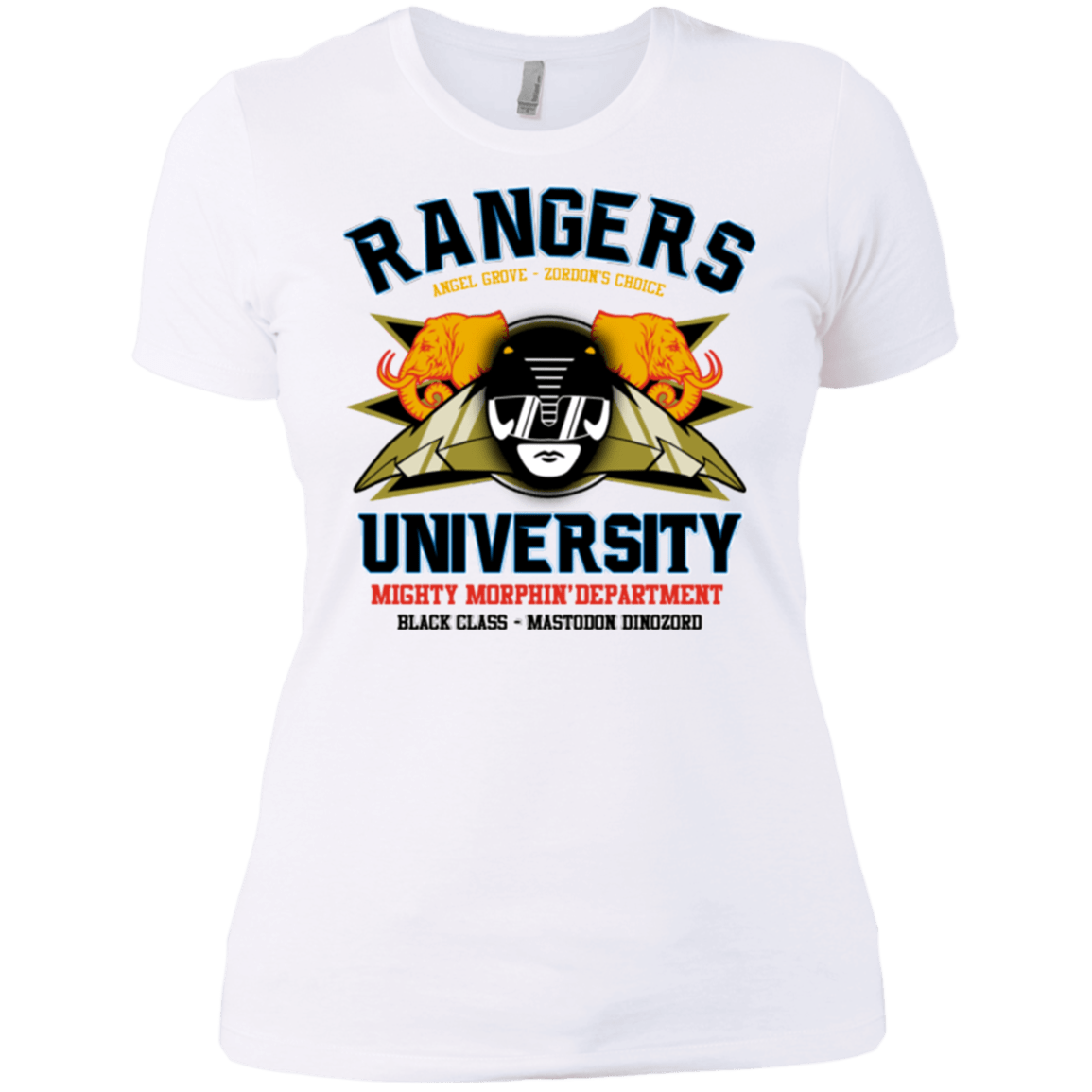 T-Shirts White / X-Small Rangers U Black Ranger Women's Premium T-Shirt