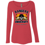 T-Shirts Vintage Red / Small Rangers U Black Ranger Women's Triblend Long Sleeve Shirt