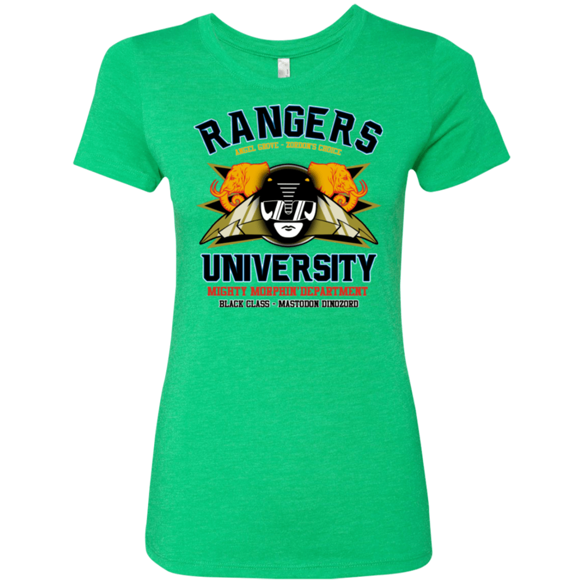 T-Shirts Envy / Small Rangers U Black Ranger Women's Triblend T-Shirt