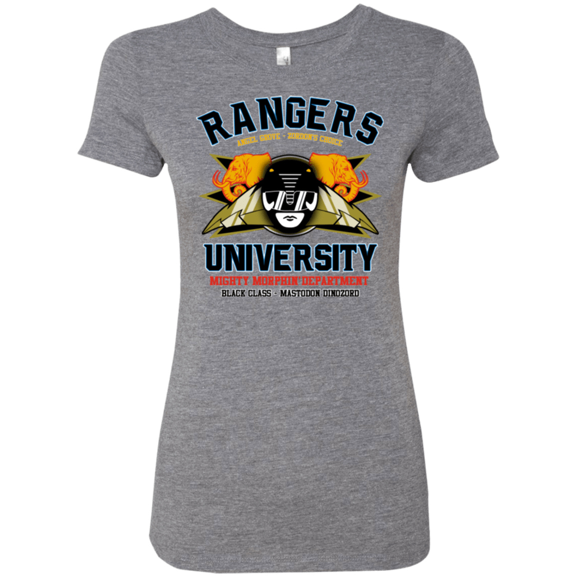 T-Shirts Premium Heather / Small Rangers U Black Ranger Women's Triblend T-Shirt