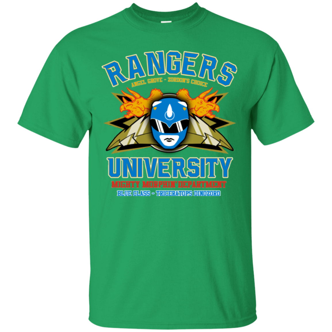 T-Shirts Irish Green / Small Rangers U Blue Ranger T-Shirt