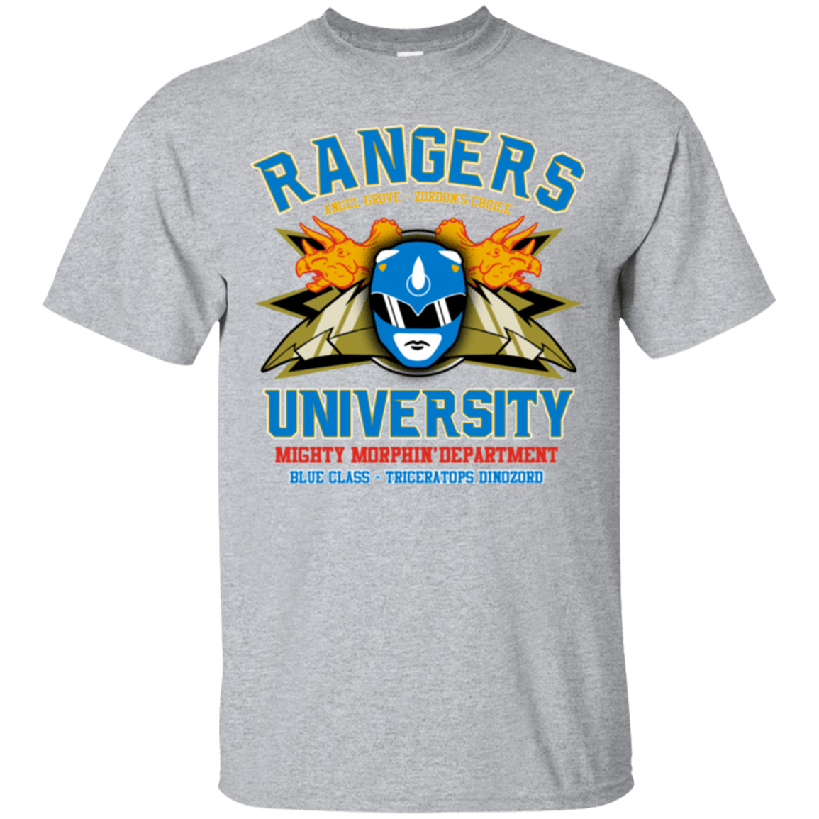 T-Shirts Sport Grey / Small Rangers U Blue Ranger T-Shirt