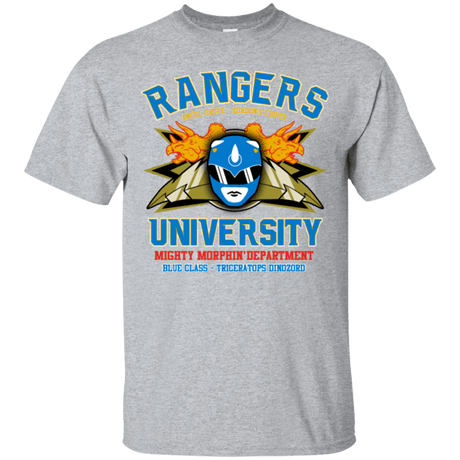 T-Shirts Sport Grey / Small Rangers U Blue Ranger T-Shirt