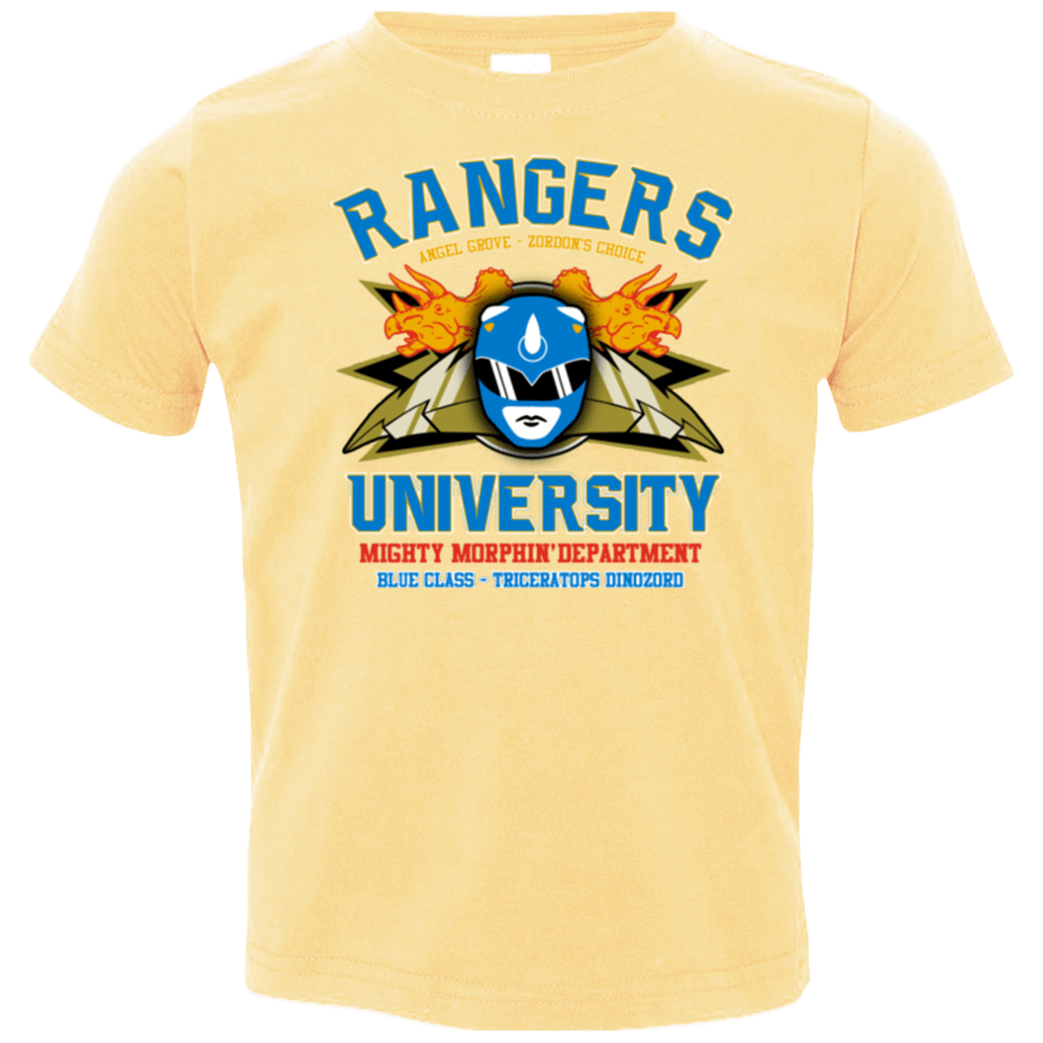 T-Shirts Butter / 2T Rangers U Blue Ranger Toddler Premium T-Shirt