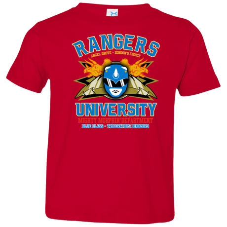 Rangers U Blue Ranger Toddler Premium T-Shirt