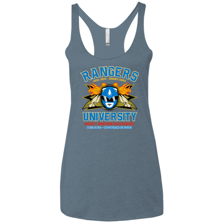 T-Shirts Indigo / X-Small Rangers U Blue Ranger Women's Triblend Racerback Tank