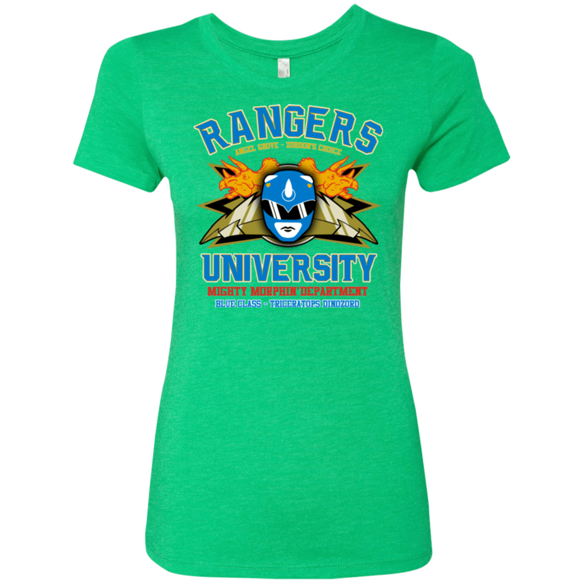 T-Shirts Envy / Small Rangers U Blue Ranger Women's Triblend T-Shirt