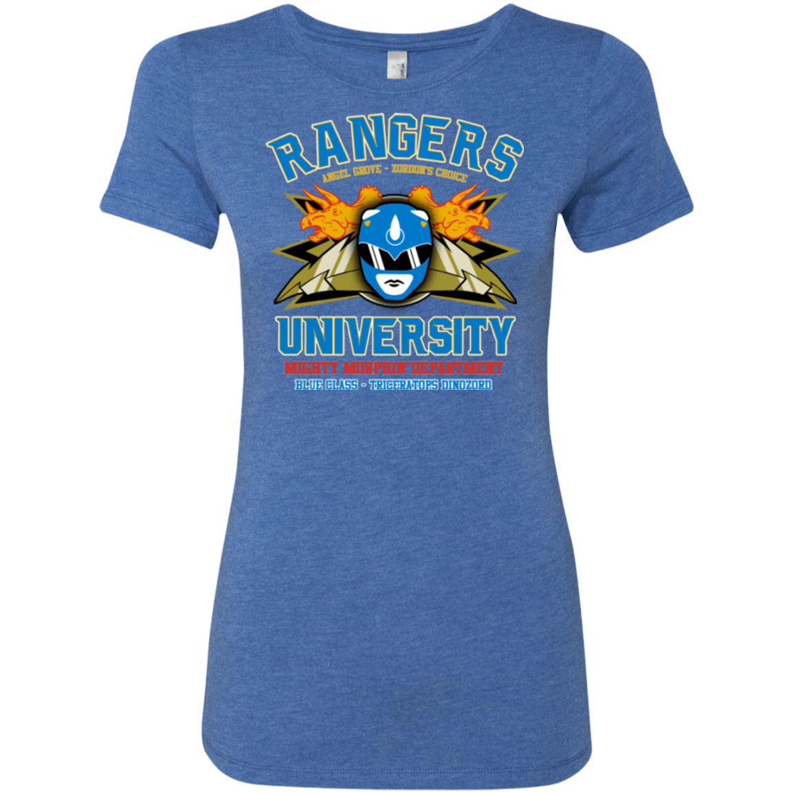 T-Shirts Vintage Royal / Small Rangers U Blue Ranger Women's Triblend T-Shirt