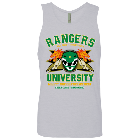 T-Shirts Heather Grey / Small Rangers U Green Ranger Men's Premium Tank Top