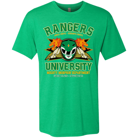 Rangers U Green Ranger Men's Triblend T-Shirt