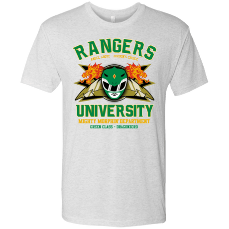 T-Shirts Heather White / Small Rangers U Green Ranger Men's Triblend T-Shirt