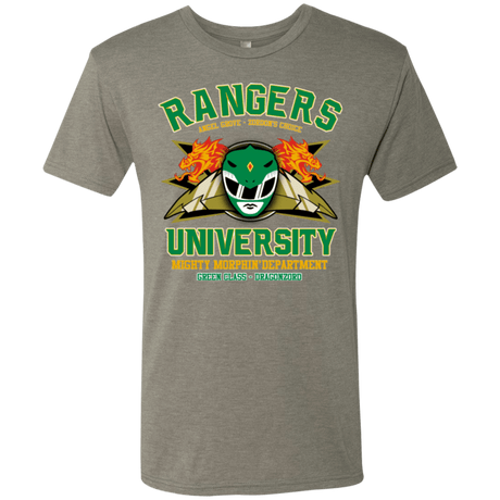 T-Shirts Venetian Grey / Small Rangers U Green Ranger Men's Triblend T-Shirt