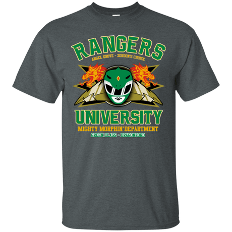 T-Shirts Dark Heather / Small Rangers U Green Ranger T-Shirt