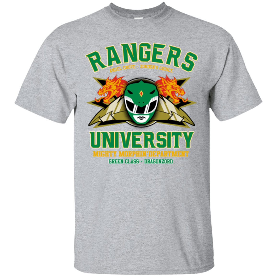 T-Shirts Sport Grey / Small Rangers U Green Ranger T-Shirt