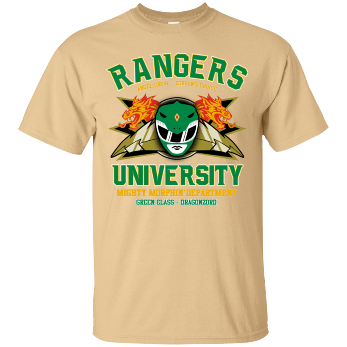 T-Shirts Vegas Gold / Small Rangers U Green Ranger T-Shirt