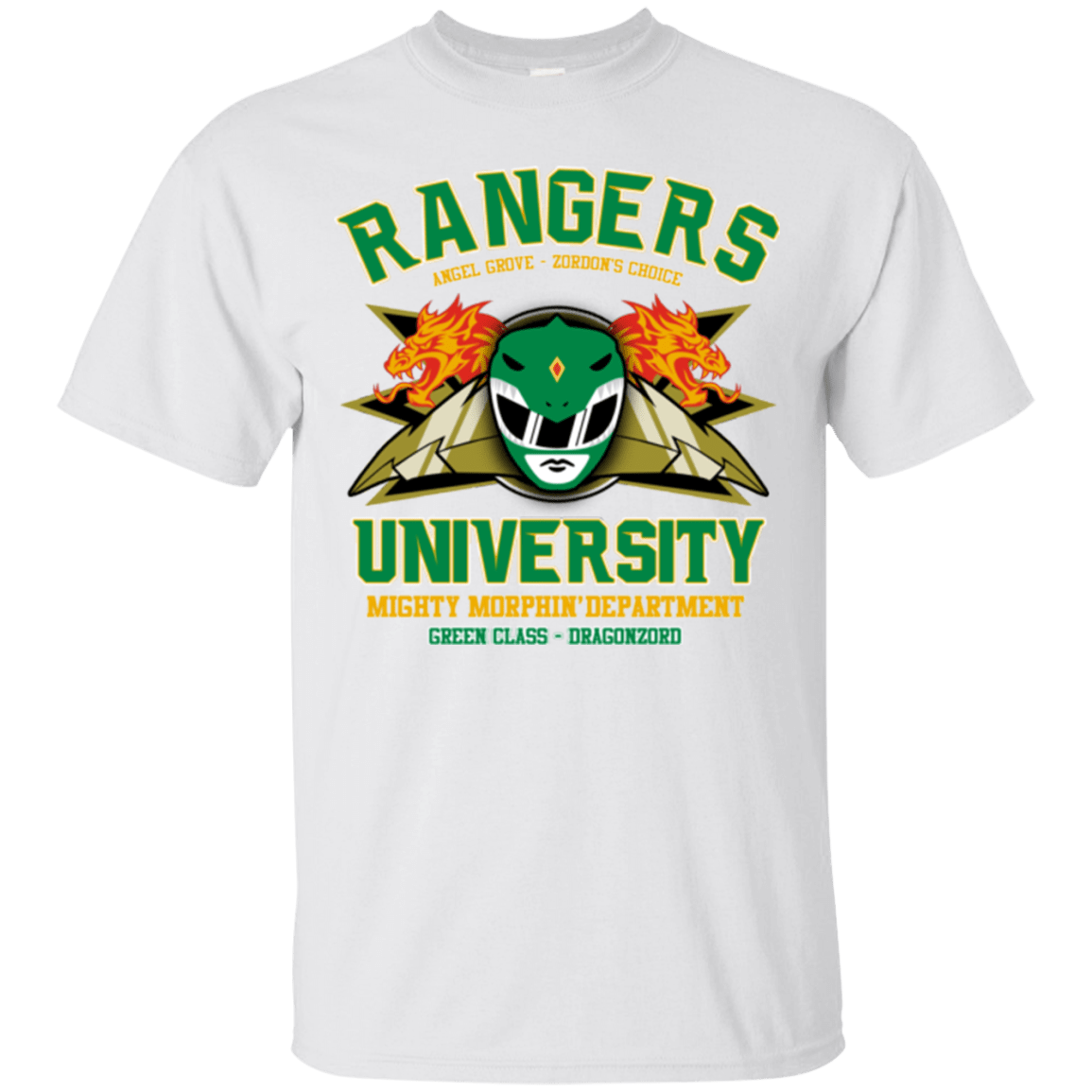 T-Shirts White / Small Rangers U Green Ranger T-Shirt