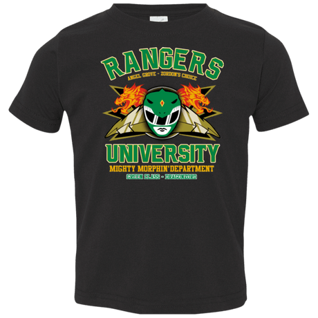 T-Shirts Black / 2T Rangers U Green Ranger Toddler Premium T-Shirt