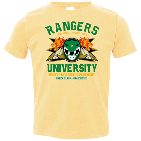 T-Shirts Butter / 2T Rangers U Green Ranger Toddler Premium T-Shirt