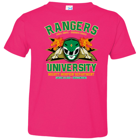 T-Shirts Hot Pink / 2T Rangers U Green Ranger Toddler Premium T-Shirt