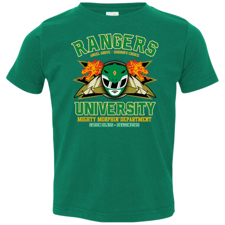 T-Shirts Kelly / 2T Rangers U Green Ranger Toddler Premium T-Shirt