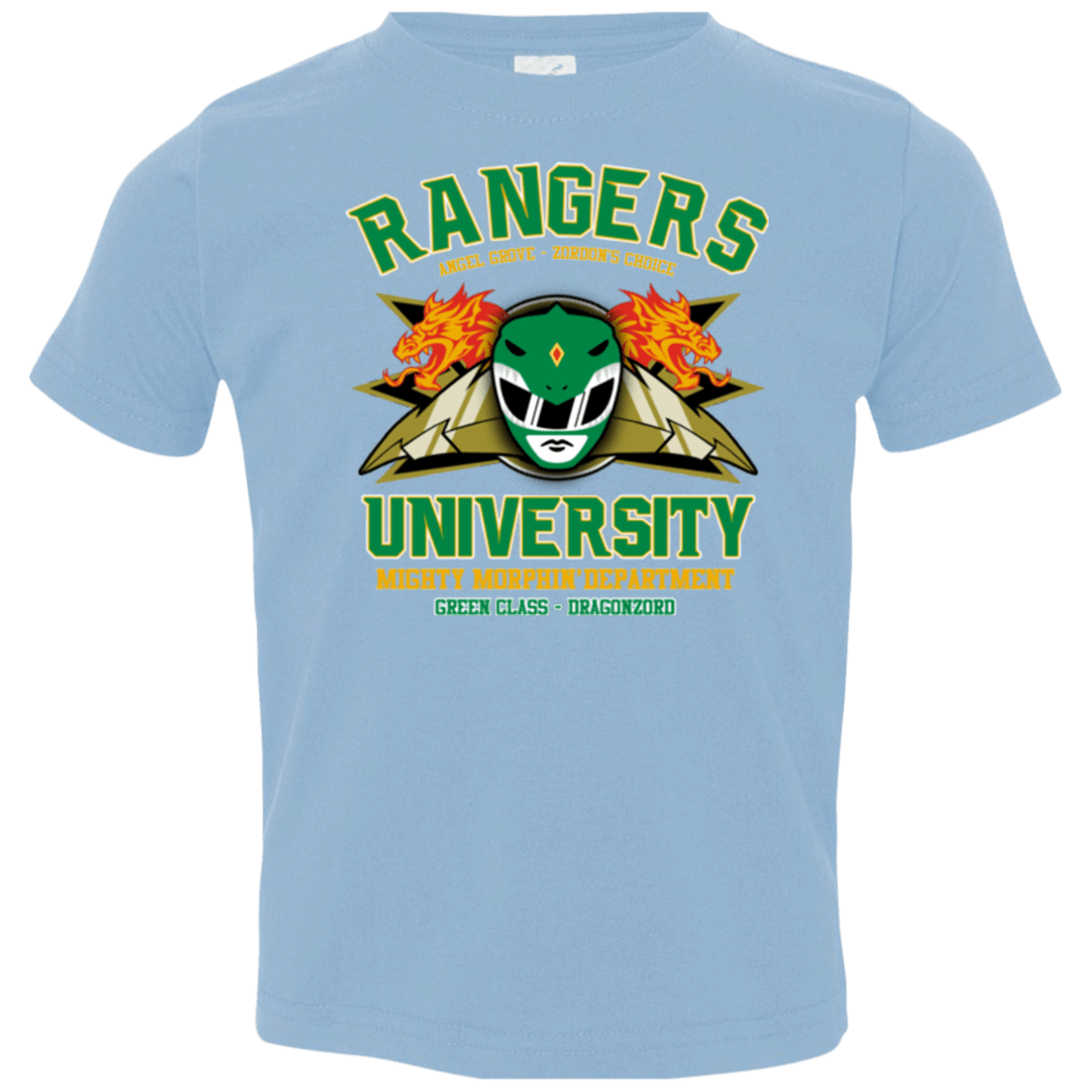 T-Shirts Light Blue / 2T Rangers U Green Ranger Toddler Premium T-Shirt