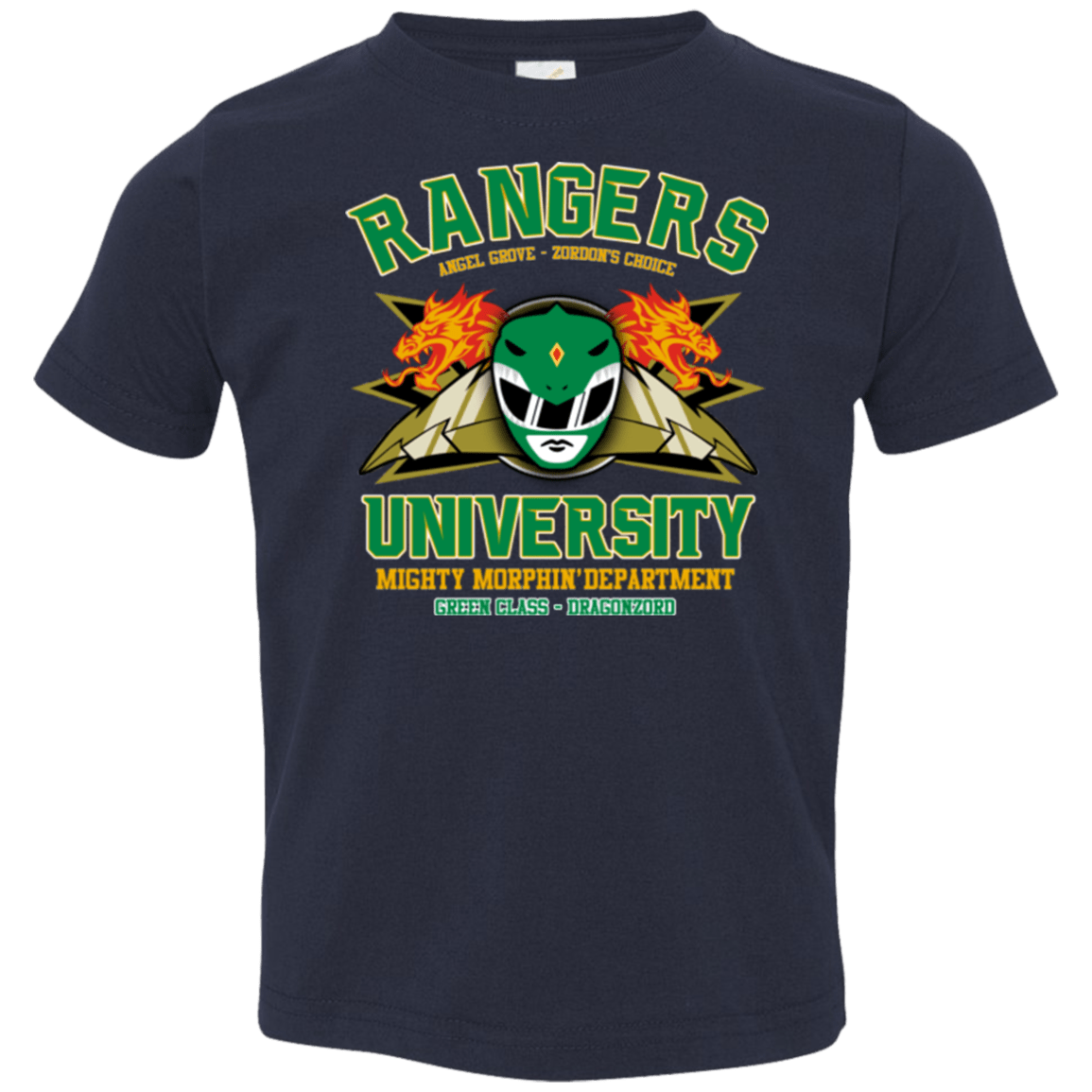 T-Shirts Navy / 2T Rangers U Green Ranger Toddler Premium T-Shirt