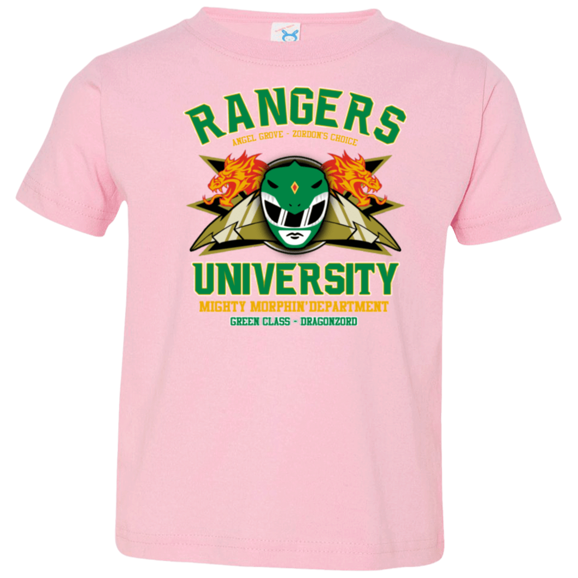 T-Shirts Pink / 2T Rangers U Green Ranger Toddler Premium T-Shirt