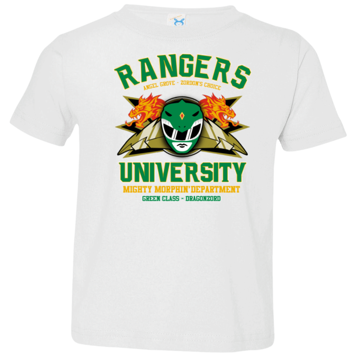 T-Shirts White / 2T Rangers U Green Ranger Toddler Premium T-Shirt