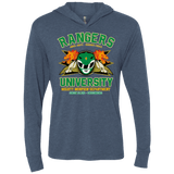 T-Shirts Indigo / X-Small Rangers U Green Ranger Triblend Long Sleeve Hoodie Tee