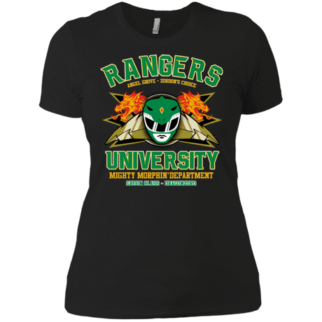 T-Shirts Black / X-Small Rangers U Green Ranger Women's Premium T-Shirt