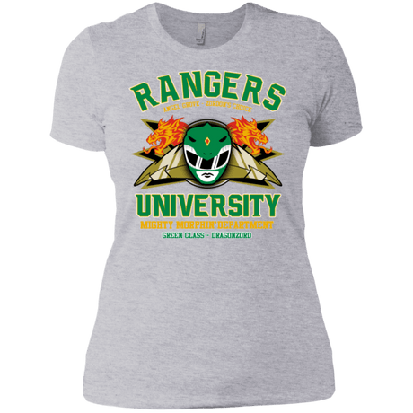 T-Shirts Heather Grey / X-Small Rangers U Green Ranger Women's Premium T-Shirt